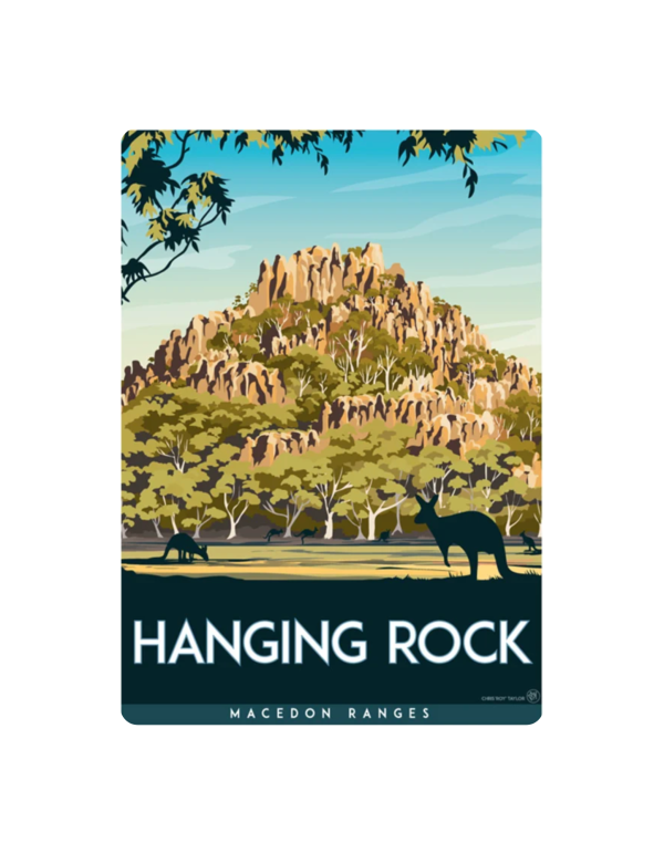 Chris Roy Magnet - Woodend and Hanging Rock - Image 3