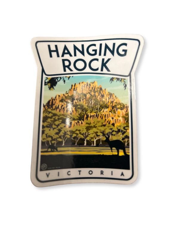 The Victoria Hotel Woodend Hanging Rock Sticker