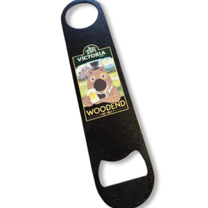 The Victoria Woodend Bottle Opener Black